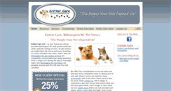 Desktop Screenshot of krittercarenc.com